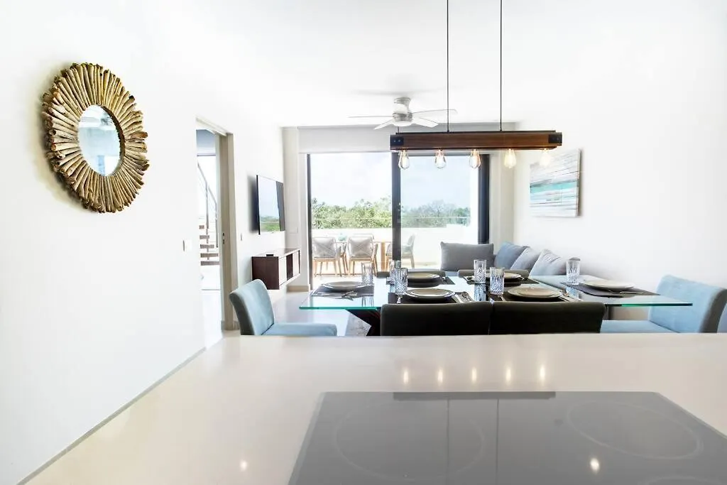 Appartement 4 Bed/3Bath Penthouse Lorena Ochoa-Corasol Playa del Carmen Mexique